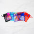 Royal Blue Colour Mini Organza Gift Bags